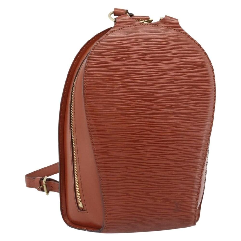 Louis Vuitton Epi Mabillon Backpack Brown